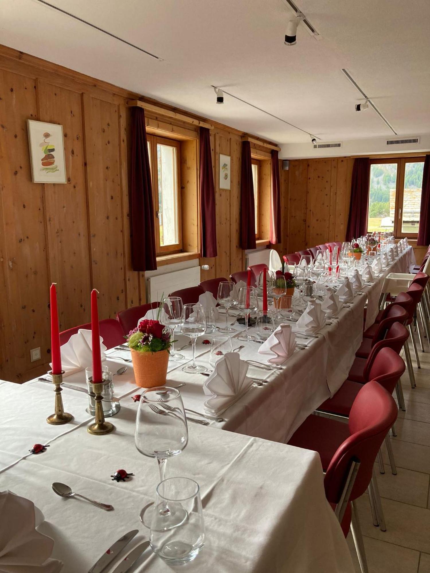 Hotel Ristorante Lagrev Maloja Ngoại thất bức ảnh